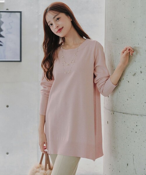 Tiaclasse ニット セーター 「安田美沙子さん着用・選べる2type」もち