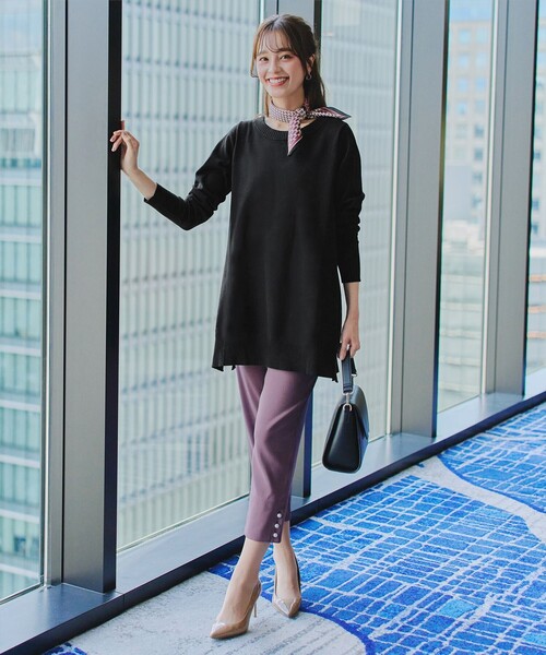 Tiaclasse ニット セーター 「安田美沙子さん着用・選べる2type」もち