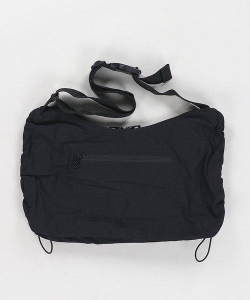 ブラック ナイロン ショルダーバッグ Kotoe ショルダーバッグ バッグ 「UNISEX」 ナイロン調ビッグ