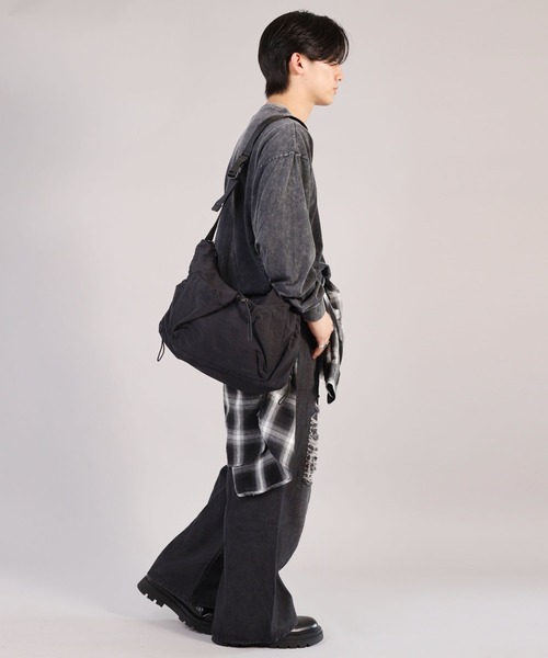 SPINNS ショルダーバッグ ナイロンショルダーバッグ メンズ