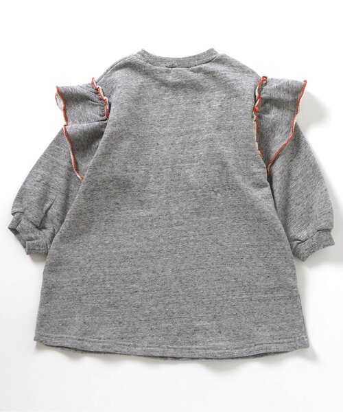 BREEZE ワンピース 「リンク」カレッジフリルワンピース キッズ 子供服 