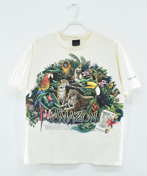 VINTAGE tシャツ 「ヴィンテージ古着」90's HABITAT AMAZON
