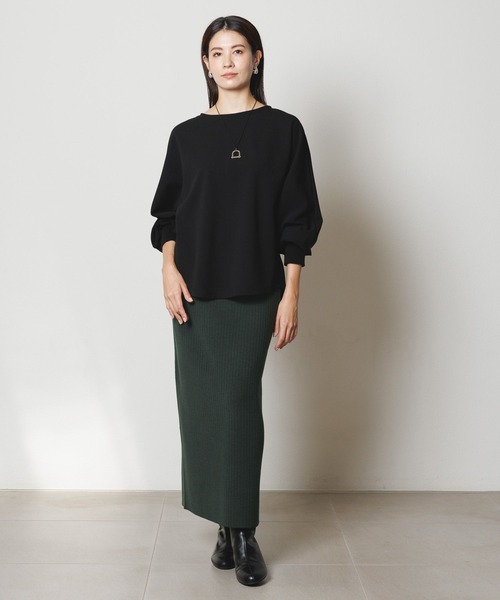 Elura（エルーラ） スカート 毛玉しらずナロースカート「低身長サイズ