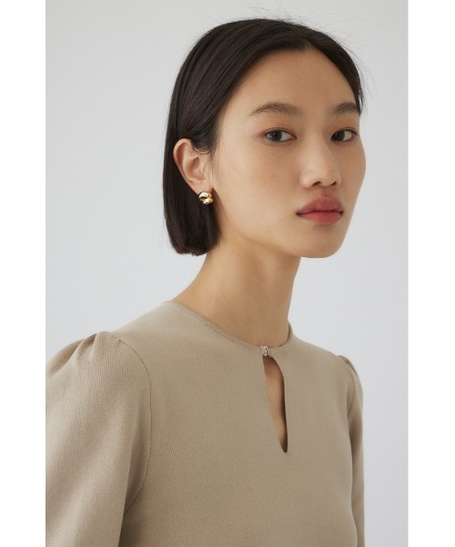 ピアス 入学式 Double beans pierce ダブルビーンズピアス レディースの画像