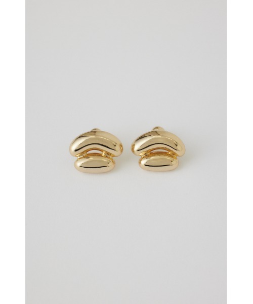 ピアス 入学式 Double beans pierce ダブルビーンズピアス レディースの画像