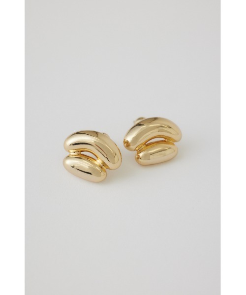 ピアス 入学式 Double beans pierce ダブルビーンズピアス レディースの画像