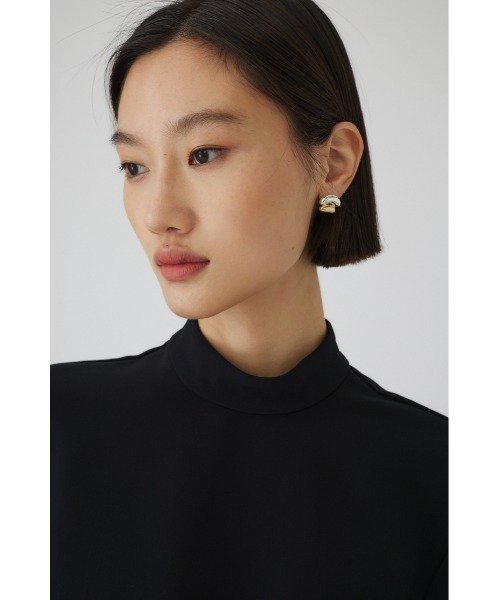 ピアス 入学式 Double beans pierce ダブルビーンズピアス レディースの画像