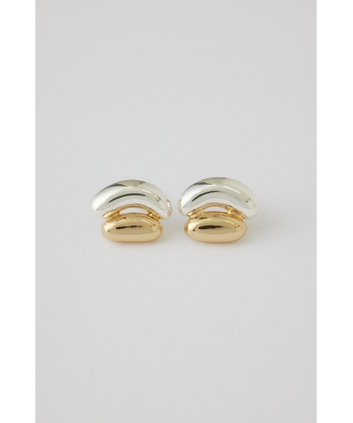 ピアス 入学式 Double beans pierce ダブルビーンズピアス レディースの画像