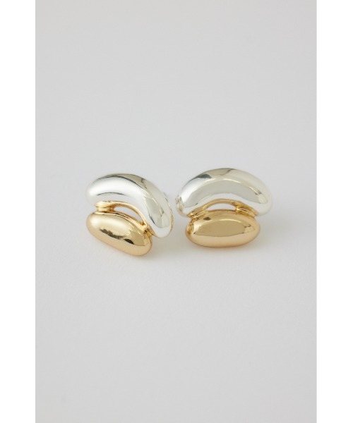 ピアス 入学式 Double beans pierce ダブルビーンズピアス レディースの画像