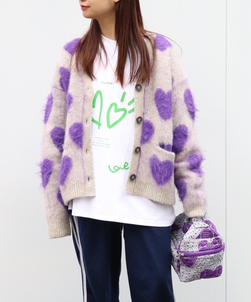 tシャツ 「moyan ecri」message illustration long Tshirts レディース メンズ