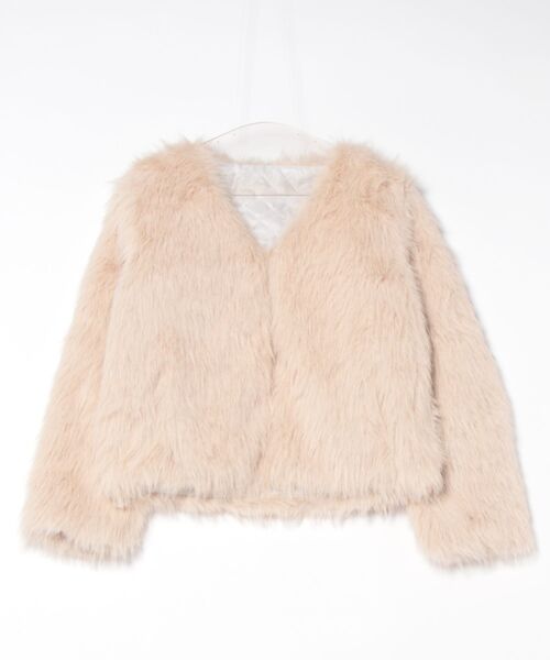 〖 新品 〗Rady ♡ ファー ♡ クロップド丈 ♡ ボアフードショートコート DATELINE】アウター