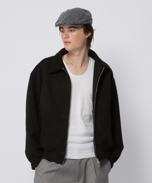 And Again ブルゾン アウター Again／Garageスエードジャケット