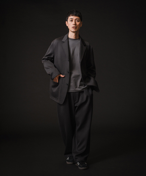 MAATE & SONS ネップ チノ フレンチワーク ジャケット MAATE & SONS ネップ チノ フレンチワーク ジャケット