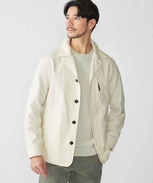 SHIPS（シップス） ブルゾン アウター SHIPS: ハイツイスト コットン
