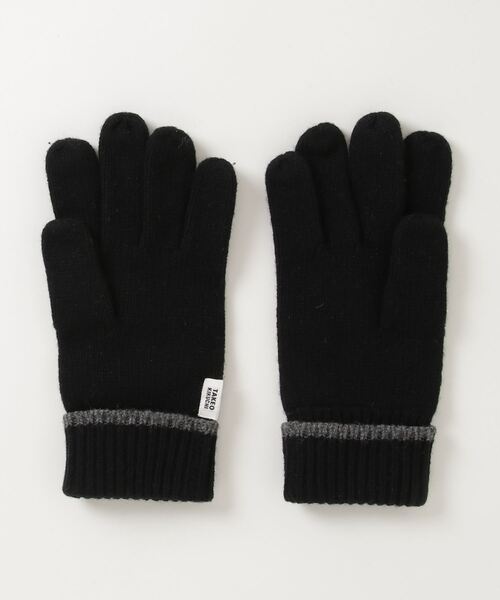 「TAKEO KIKUCHI」 手袋 - ブラック メンズ_画像2