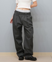 Dickies（ディッキーズ） ワイドパンツ チノパン ウエストタグ