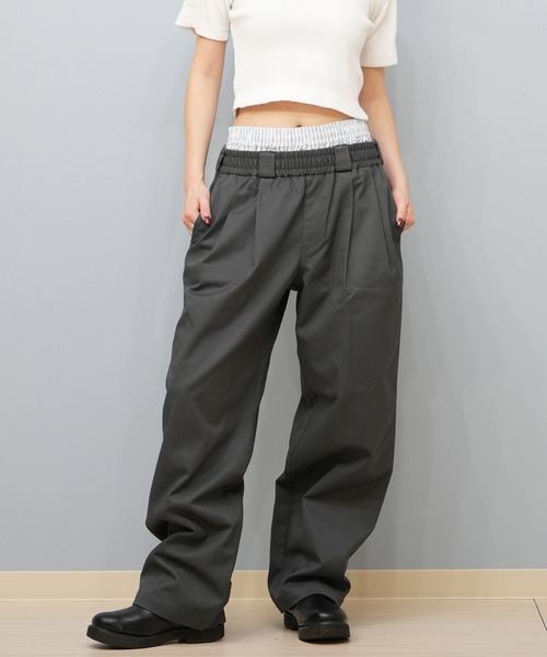 Dickies（ディッキーズ） チノパン ウエストタグレイヤードチノパンツ