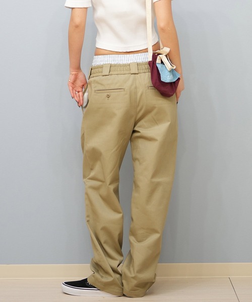 Dickies（ディッキーズ） チノパン ウエストタグレイヤードチノパンツ