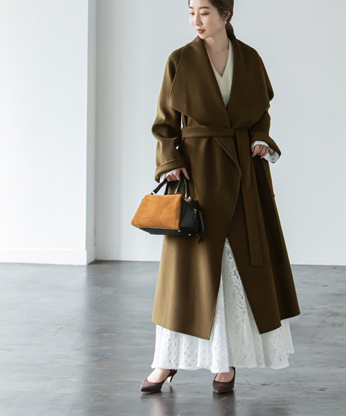 NOBLE ベージュ コート NOBLE ベージュ チェスターコート