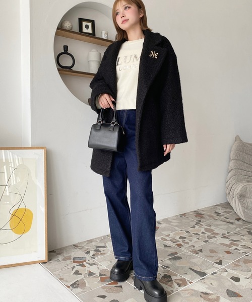 moment+ ジャケット M チャコールグレー レディース : ZOZOTOWN Yahoo