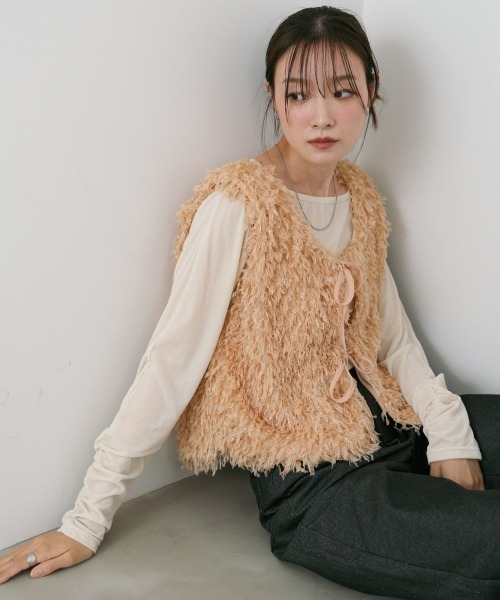 BACKBONE Mサイズ ベスト フリンジ加工 BACKBONE Mサイズ ベスト フリンジ加工 BACKBONE Mサイズ ベスト