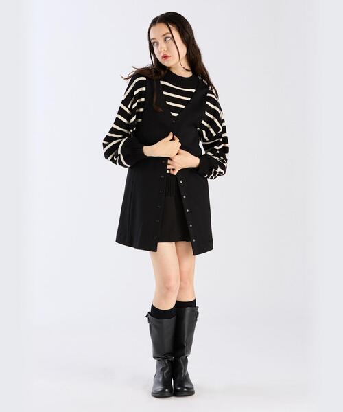 To b. by agnes ジャンパースカート ポンチジャンパードレス