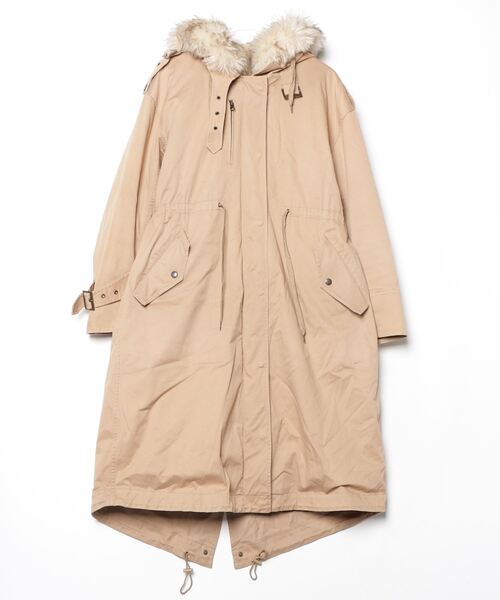 SNIDEL（スナイデル） モッズコート 1 ベージュ レディース : ZOZOTOWN