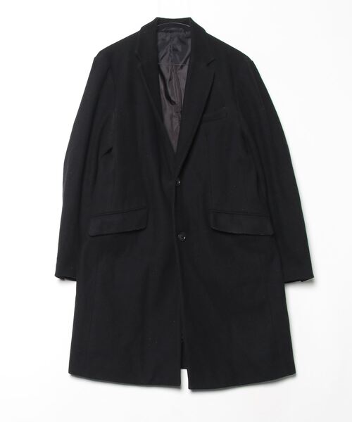 チェスターコート　maturely 黒 チェスターコートmaturely 黒