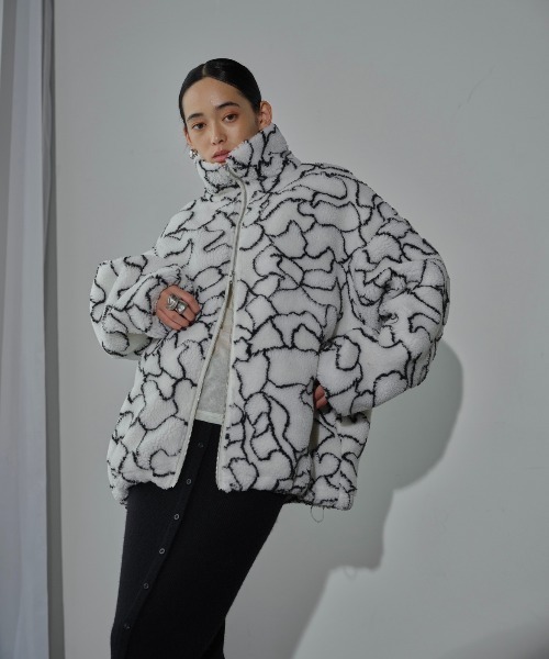 「AIC.」 ブルゾン FREE ブラック レディース_画像8