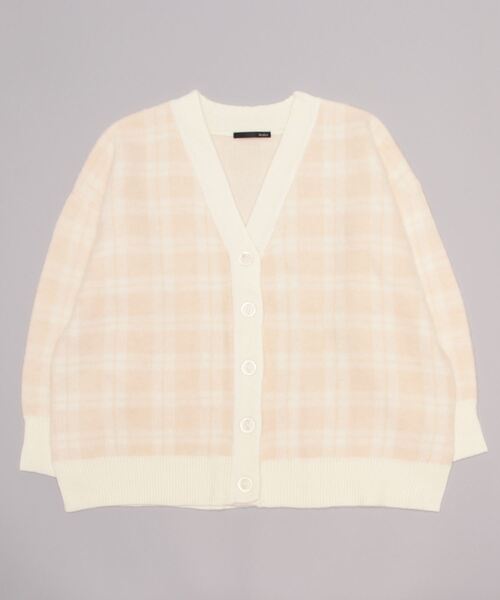 「Heather」 ニットカーディガン FREE アイボリー レディース_画像2