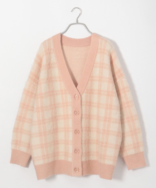 「Heather」 ニットカーディガン FREE アイボリー レディース_画像5