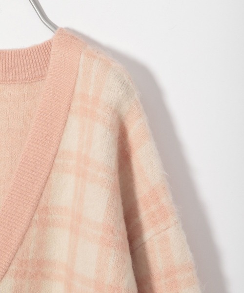 「Heather」 ニットカーディガン FREE アイボリー レディース_画像9