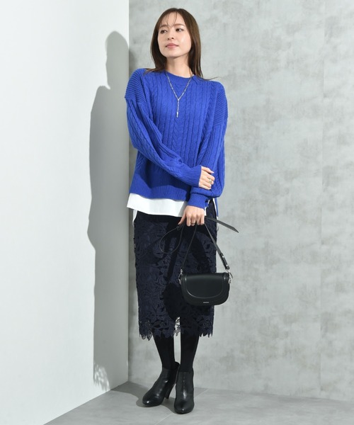 INTERPLANET（インタープラネット） スカート ケミカルレースBACK