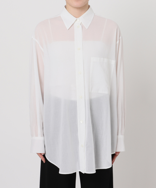 ⭐︎超美品⭐︎minimal sheerシャツ Deuxieme Classe（ドゥーズィエムクラス） ブラウス シャツ *Minimal