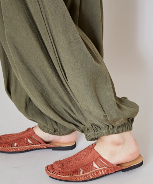 チャイハネ（CAYHANE） パンツ 「チャイハネ」無地アラジンパンツ