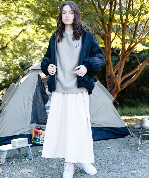 「OUTDOOR PRODUCTS APPAREL」 ブルゾン MEDIUM カーキ レディース_画像2