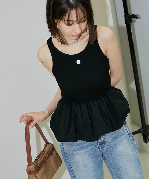 PUBLUX タンクトップ ノースリーブ MARY QUANT × PUBLUX/マリー