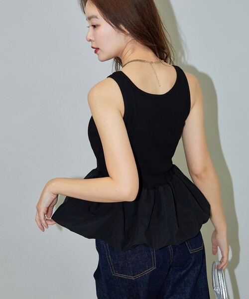 PUBLUX タンクトップ ノースリーブ MARY QUANT × PUBLUX/マリー