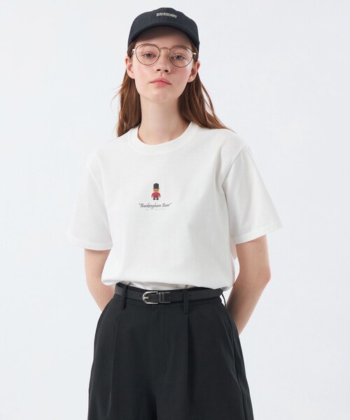 tシャツ バッキンガムベア プリントT レディース