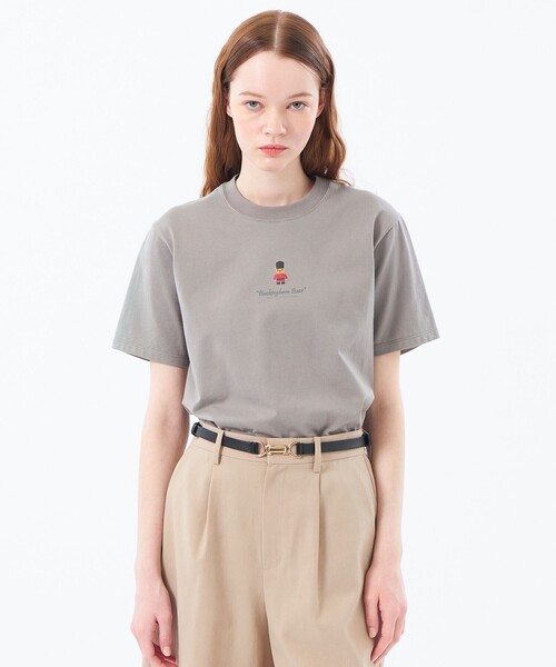 tシャツ バッキンガムベア リンガーネックT レディース バッキンガムベア リンガーネックT(トップス)｜MACKINTOSH