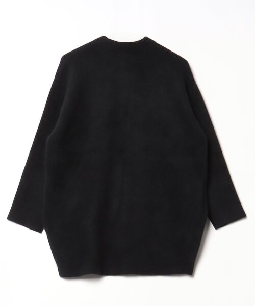 エレンディーク　ELENDEEK ニット　カーディガン　コート　ニットコート ELENDEEK（エレンディーク） ニットカーディガン 01 ブラック