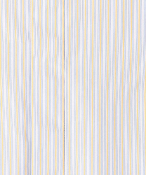 MACPHEE◆半袖ブラウス/36/コットン/WHT/無地/12-01-32-01503 MACPHEE ブラウス シャツ コットンブロード ギャザーブラウス