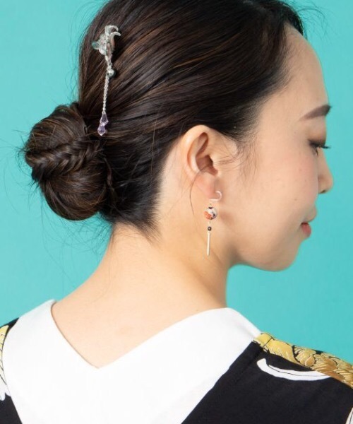 ピアス Kaya カヤ ピアス 「倭物やカヤ」和玉ピアス レディース : ZOZOTOWN Yahoo