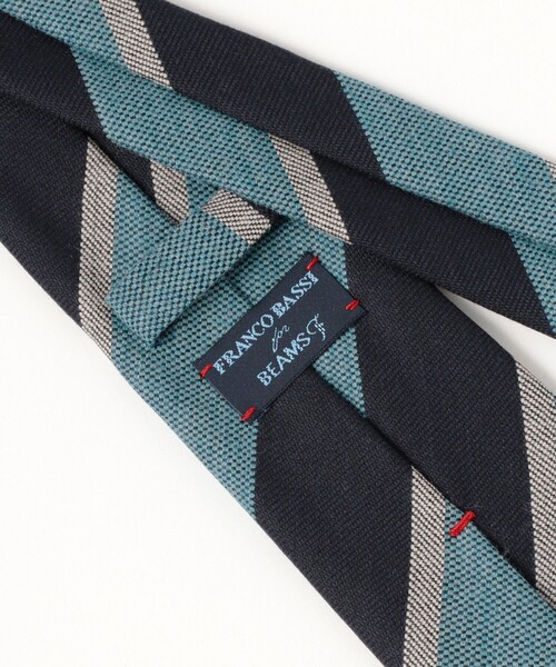BEAMS F（ビームスF） ネクタイ FRANCO BASSI / ウール×シルク