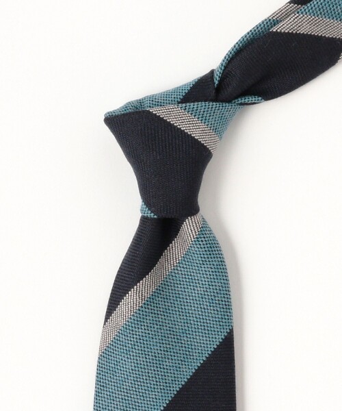 BEAMS F（ビームスF） ネクタイ FRANCO BASSI / ウール×シルク