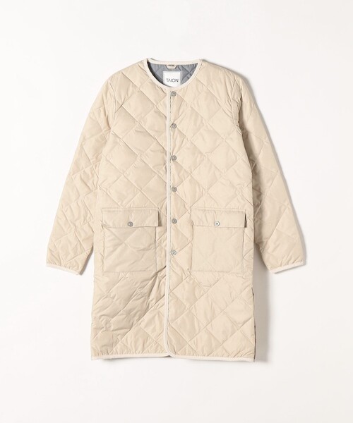 「TAION」 ダウンコート ONE SIZE ブラック レディース_画像3