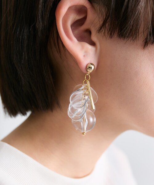 ear PAPILLONNER ピアス 「チタンポスト」ジューシークリスタル