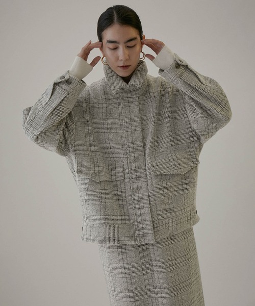 SALON adam et rope'（サロン アダム エ ロペ） ジップアップブルゾン