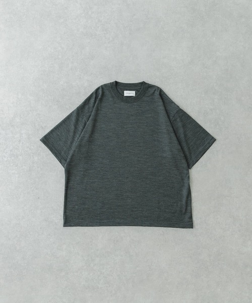 URBAN RESEARCH ウォッシャブルメリノウールショートスリーブTシャツ URBAN RESEARCH tシャツ new basic ウォッシャブルメリノウール