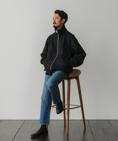 ブルゾン アウター 「LA BOUCLE / ラブークル」スタンドショート